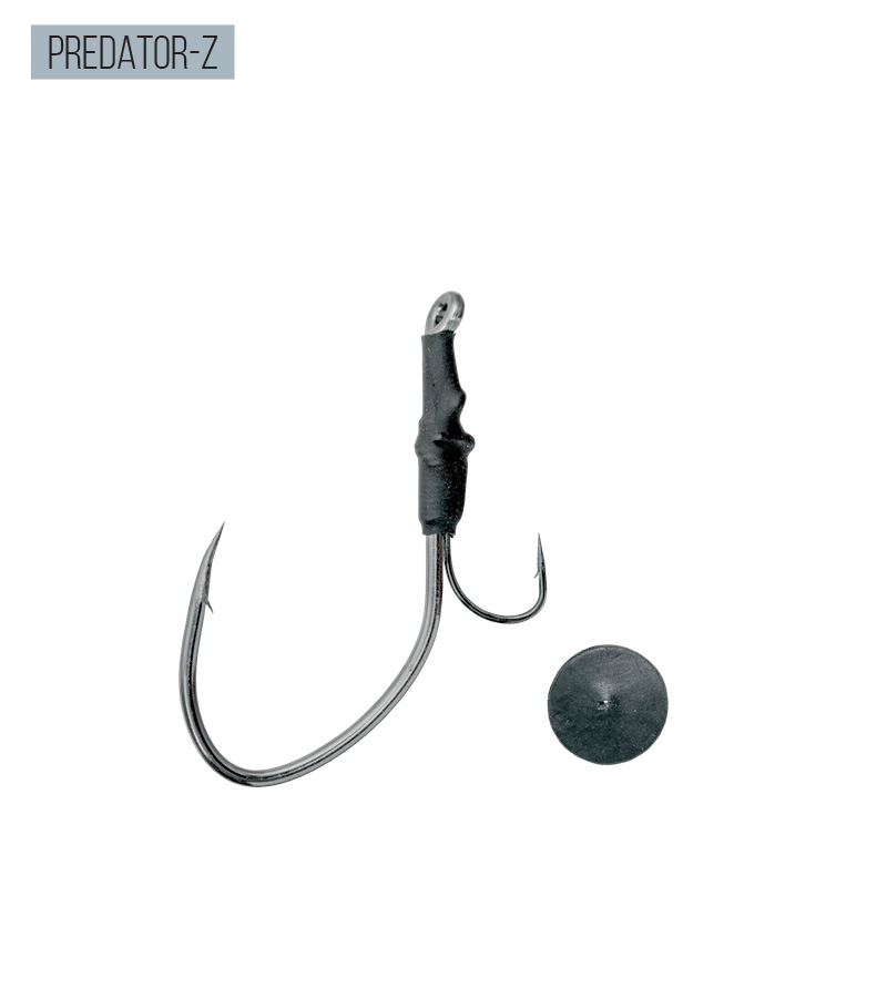 CARLIGE PREDATOR-Z CATZOOM 1+1 LIVE BAIT HOOK #6/0