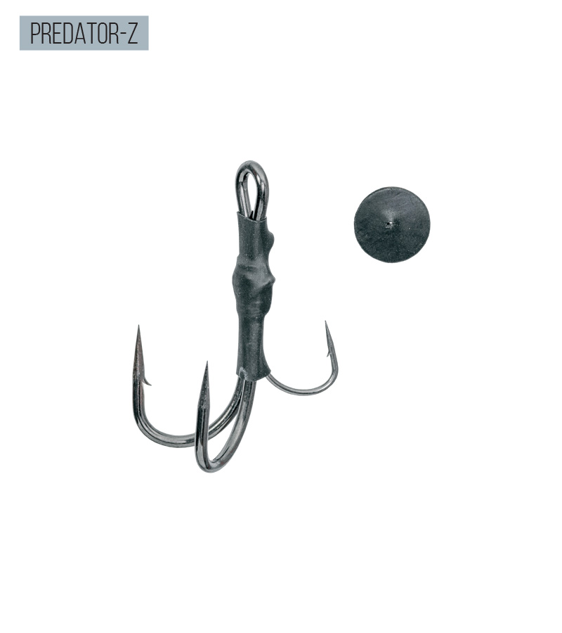 CARLIGE PREDATOR-Z CATZOOM 2+1 LIVE BAIT HOOK #6/0