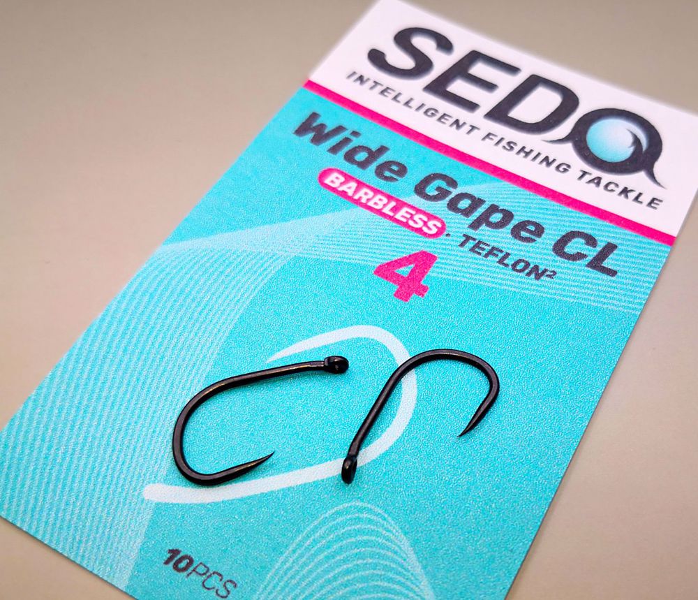 Carlige Sedo Wide Gape CL Barbless fara barbeta NR 4