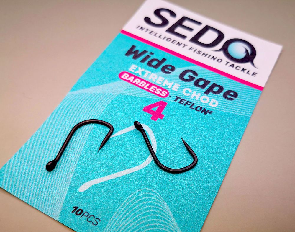Carlige Sedo Wide Gape Extreme CHOD Barbless fara barbeta NR 6
