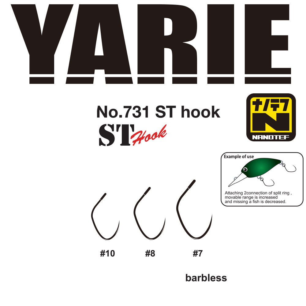 CARLIGE YARIE 731 ST NANOTEF 06 Barbless