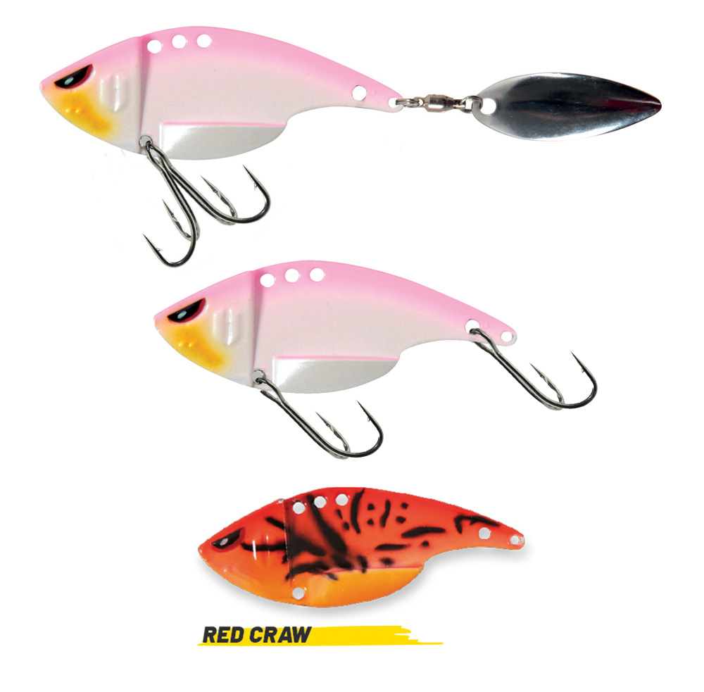 CICADA METAL FIRE 5.2CM 12GR Red Craw