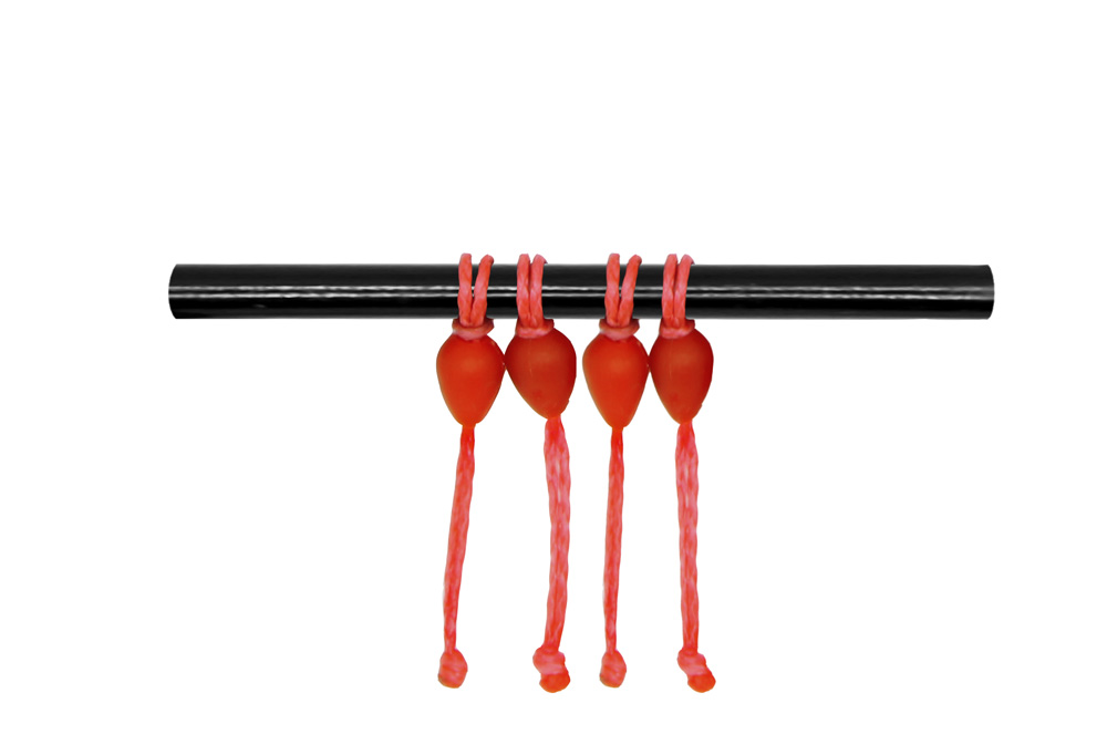 CONECTOR ELASTIC DACRON S 4*6mm Red