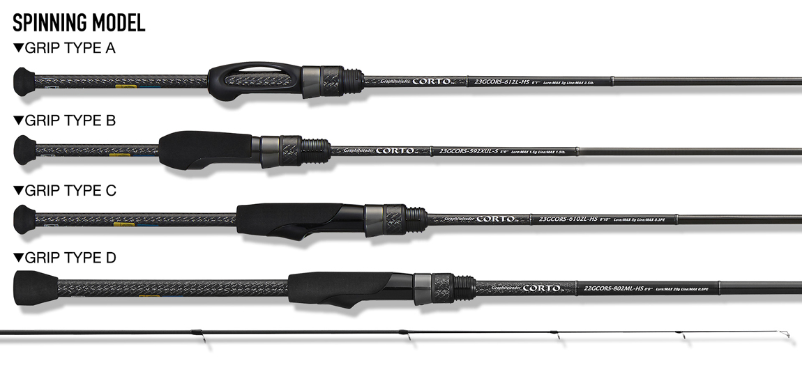 CORTO 23GCORS-6102L-HS 2.08m X-FAST 5gr Light