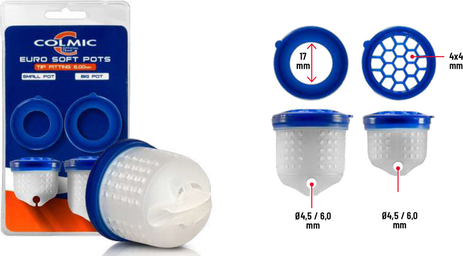 CUPA DE NADIT COLMIC SOFT POTS SET 4.5mm