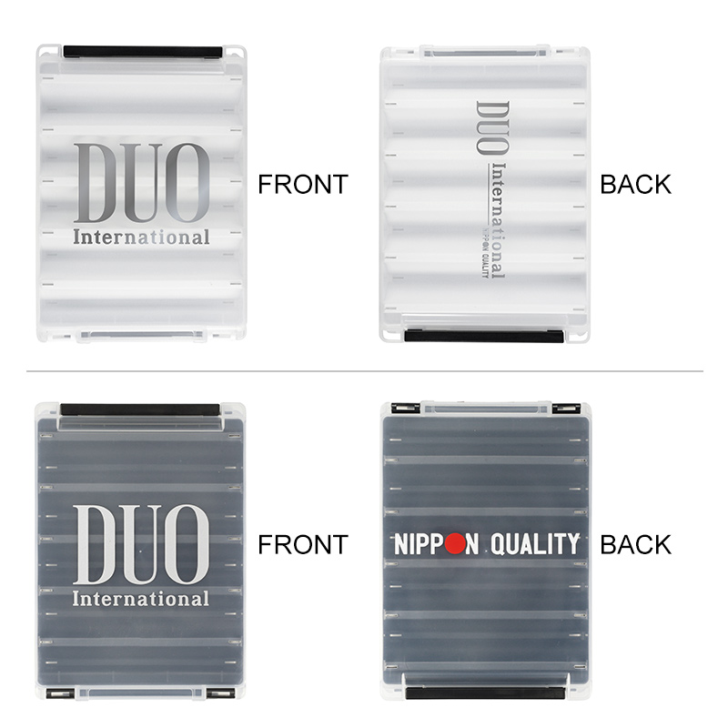 CUTIE DUO REVERSE LURE CASE 140 20.5x14.5x4cm White/Silver Logo