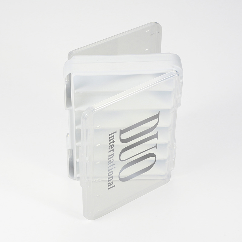 CUTIE DUO REVERSE LURE CASE D86 14x10.4x3.2cm White/Silver Logo