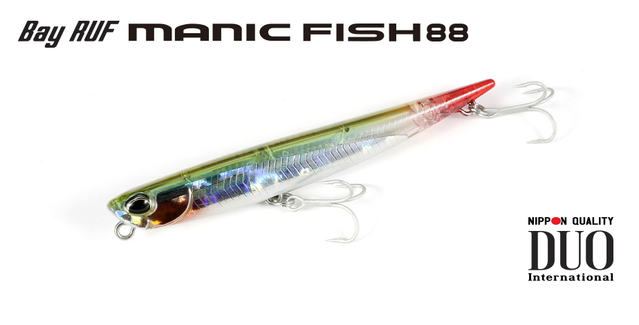 DUO BAYRUF MANIC FISH 88 8.8cm 11gr ABA0289 Chart Back Candy