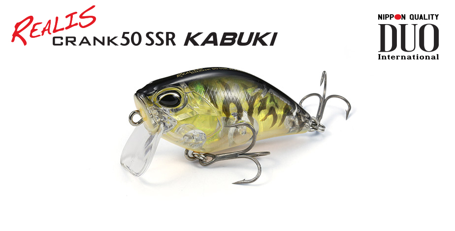 DUO REALIS CRANK 50SSR KABUKI 5cm 8.5gr ACC3059 Mat Tiger