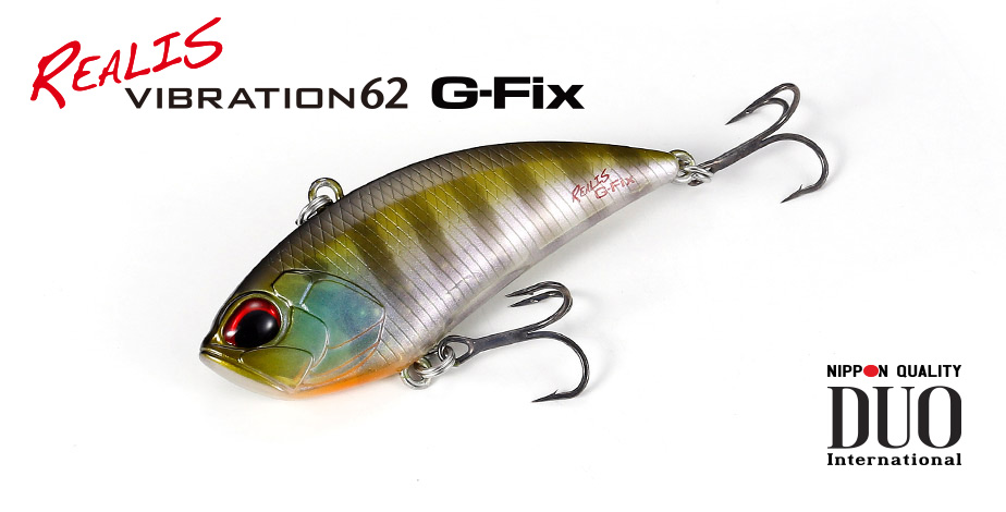 DUO REALIS VIBRATION 62 G-FIX 6.2cm 14.5gr CAA3518 Prism Wakasagi