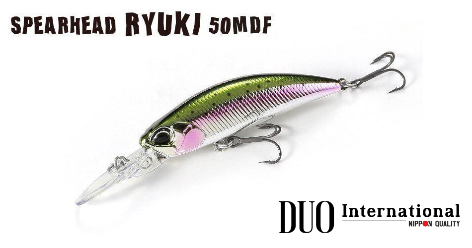DUO SPEARHEAD RYUKI 50MDF 5cm 3.2gr ADA4024 Shocking Pink
