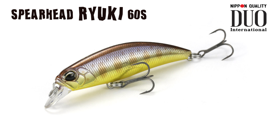 DUO SPEARHEAD RYUKI 60S 6cm 6.5gr ADA4024 Shocking Pink