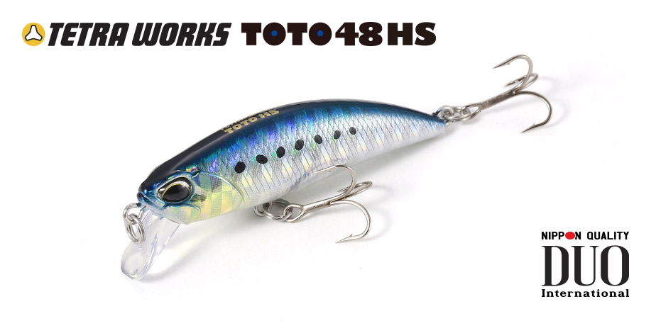 DUO TETRA WORKS TOTO 48HS 4.8cm 4.3gr AOA0220 Astro Red Head