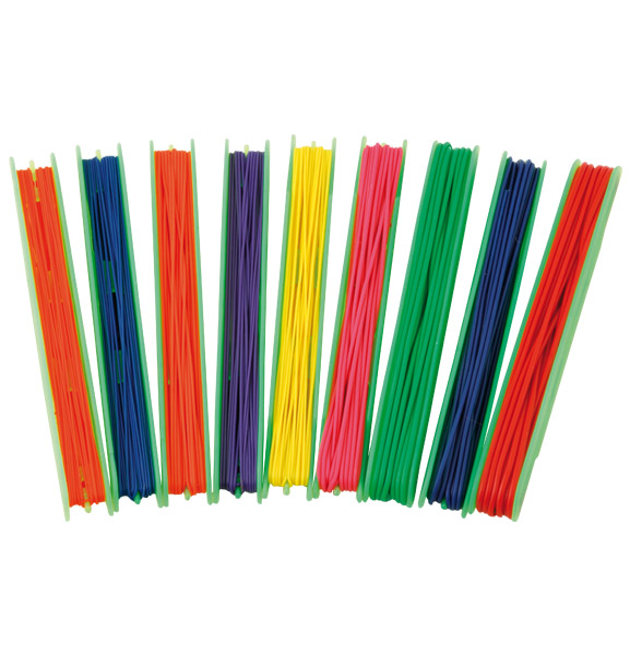 ELASTIC COLORAT PURE LATEX Nr 18/20 2.1mm 5mt Red
