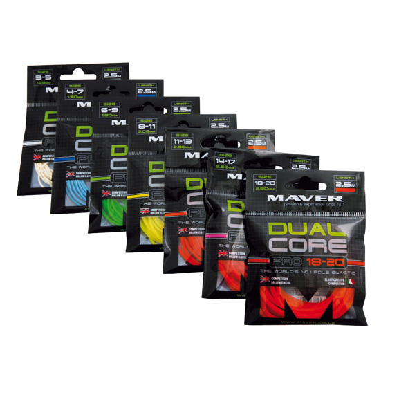 ELASTIC DUAL CORE PRO 8-9 2.5m Green
