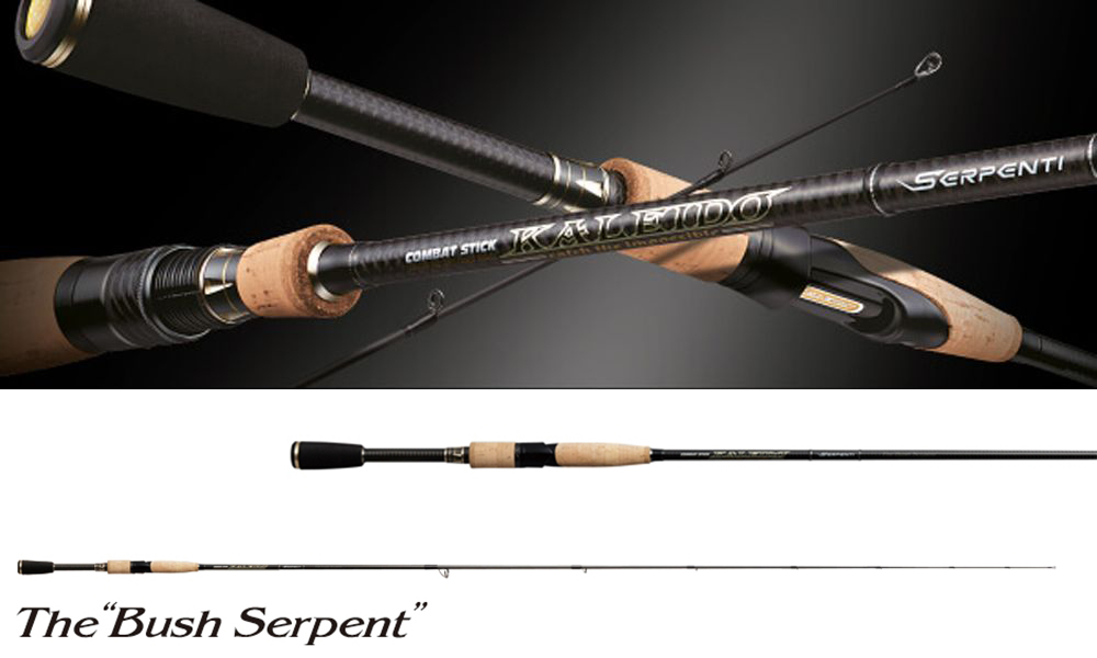 EVERGREEN KALEIDO SERPENTI TKSS-66MHST THE BUSH SERPENT 198cm 1.8-21gr