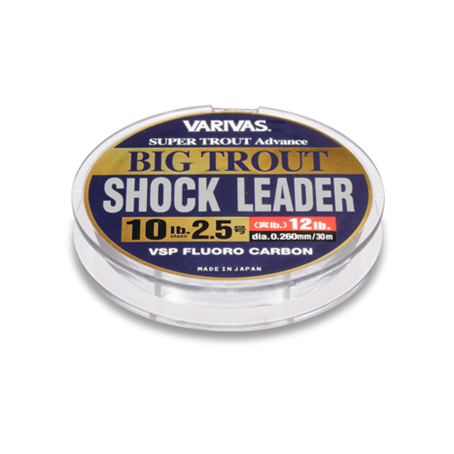 FIR BIG TROUT SHOCKLEADER FLUOROCARBON VSP 30m 0.310mm 16lb