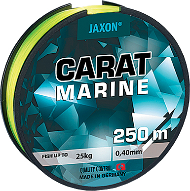 FIR CARAT MARINE 250m 0.40mm Galben Fluo 25kg
