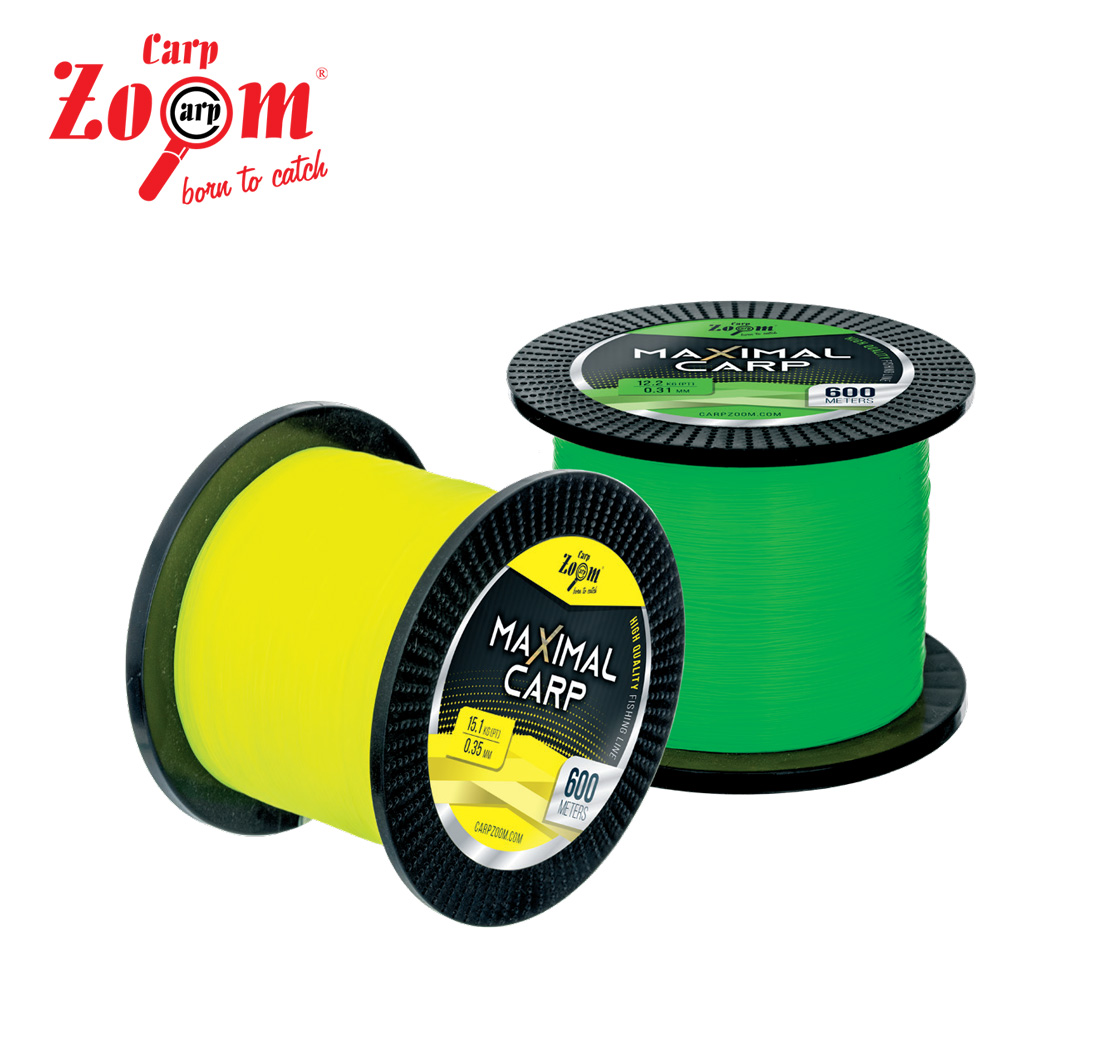 FIR CARP ZOOM MAXIMAL CARP 600m 0.28mm 10.3kg Fluo Green