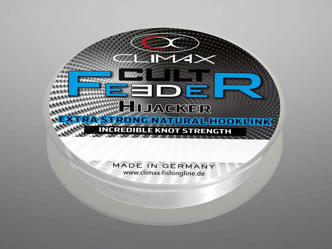 FIR CLIMAX CULT FEEDER HIJACKER NATURAL HOOKLINK 25m 0.16mm