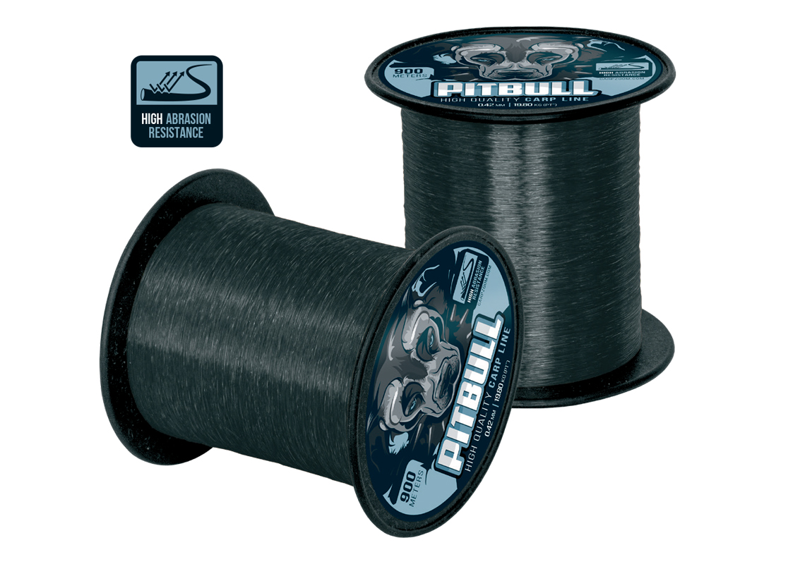 FIR CRAP ZOOM PITBULL EXTREME CARP 600m 0.51mm 26.4kg Black