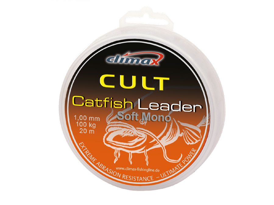 FIR CULT CATFISH SOFT MONO LEADER 50m 1.00mm 54kg