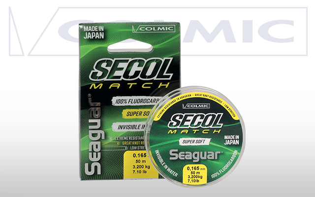 FIR FLUOROCARBON SEAGUAR SECOL MATCH 50M 0.117mm