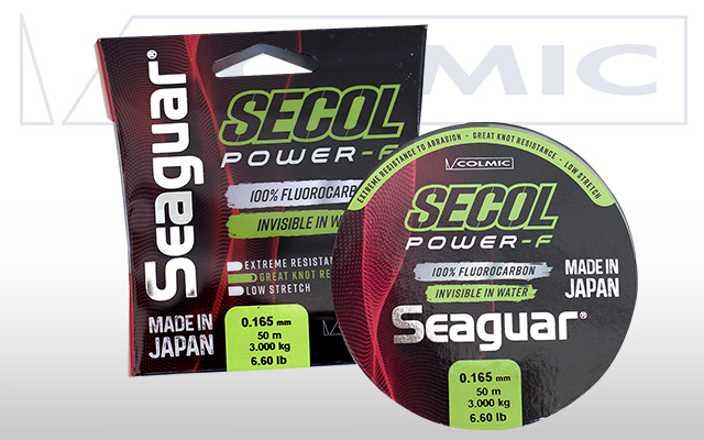 FIR FLUOROCARBON SEAGUAR SECOL POWER-F 30M 0.62mm