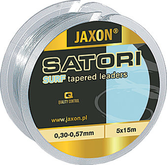 FIR INAINTAS LEADER CONIC SATORI 0.30-0.57mm 5x15m