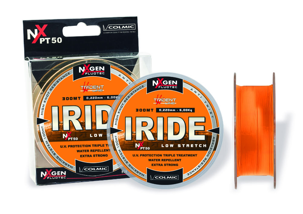 FIR IRIDE PT50 300M 0.14mm Orange Fluo 2.20kg