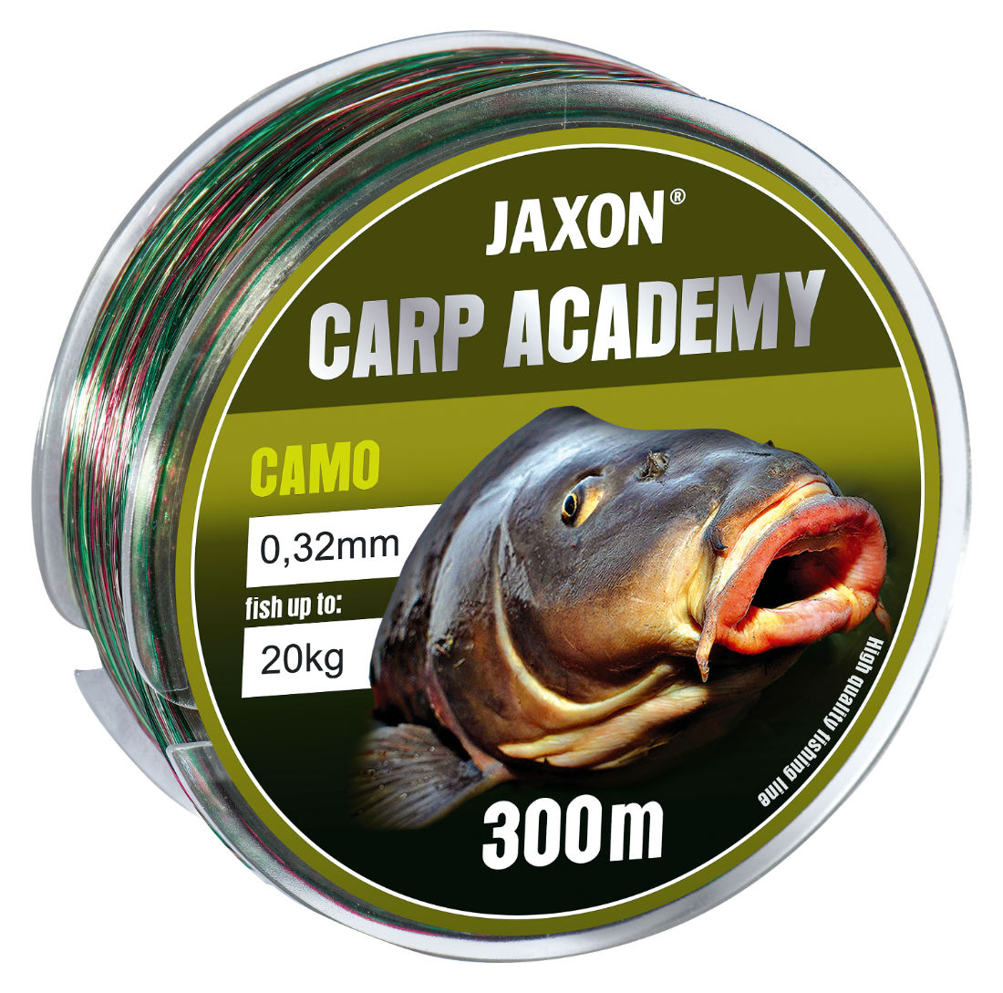 FIR JAXON CARP ACADEMY CAMO 1000m 0.27mm 15kg