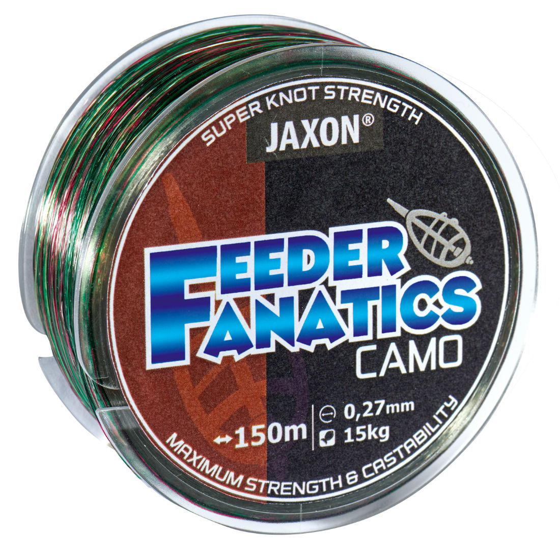 FIR JAXON FEEDER FANATICS CAMO 150m 0.20mm 9kg