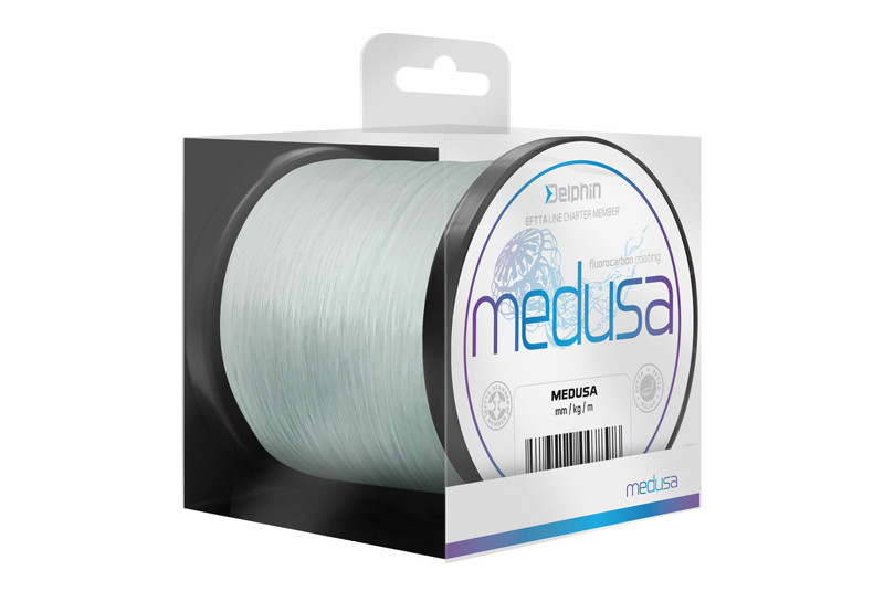 Fir Monofilament Delphin MEDUSA transparent 0,30mm 16,5lbs/7.48kg 1200m