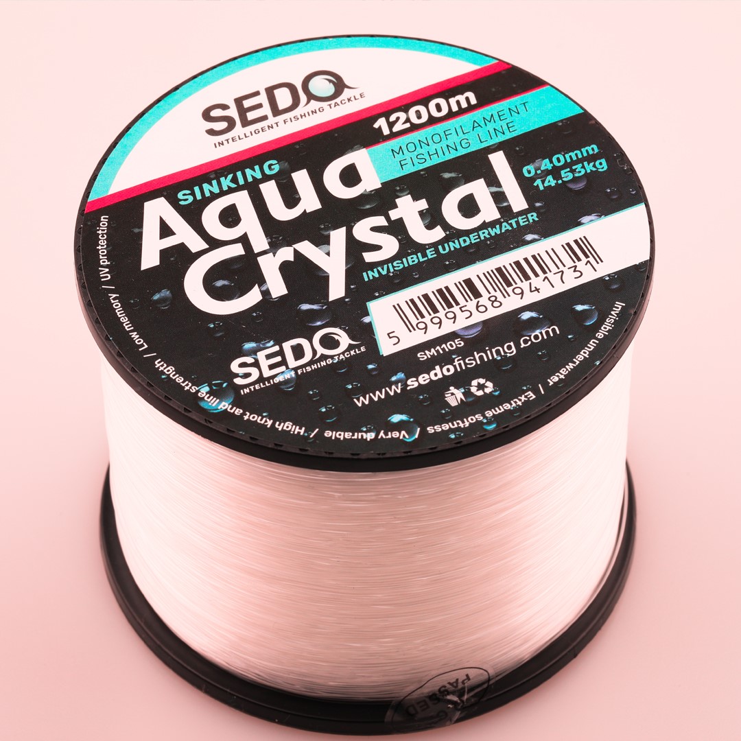 Fir Monofilament  SEDO Aqua Crystal 1200m 0.225mm 5.15kg