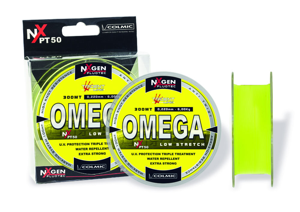 FIR OMEGA PT50 300M 0.14mm Galben Fluo 2.20kg