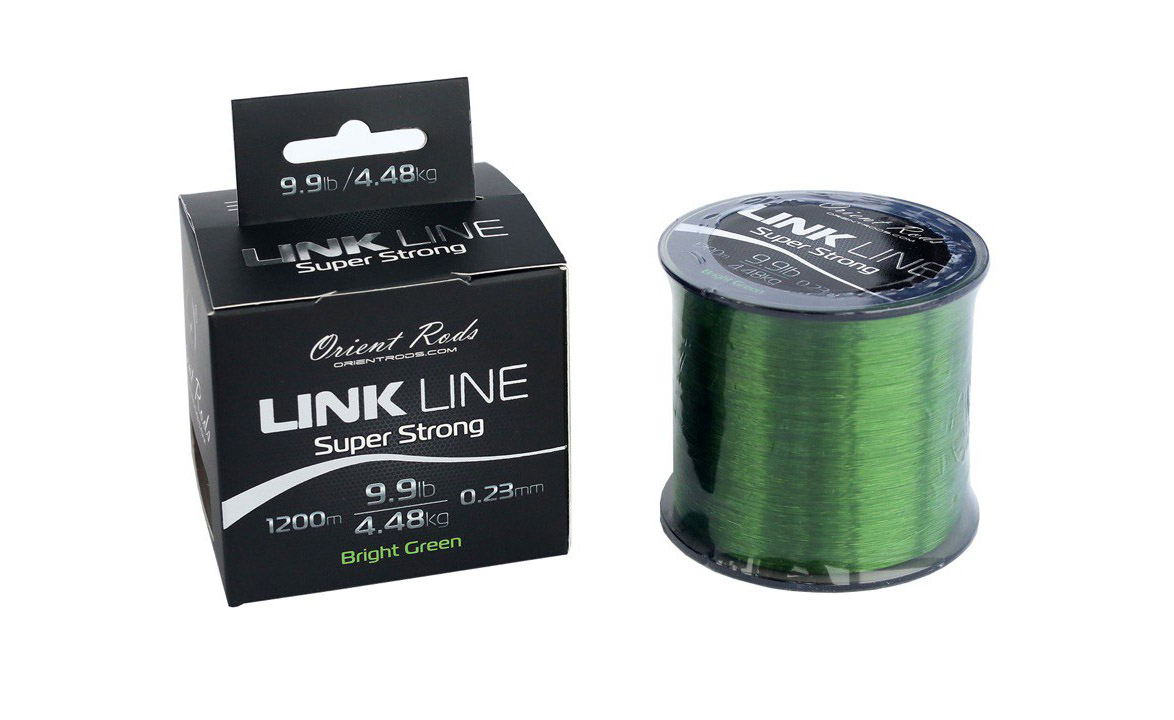 Fir Orient Rods Link Line Bright Green 0.23mm/1200m