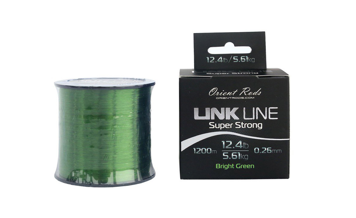 Fir Orient Rods Link Line Bright Green 0.26mm/1200m