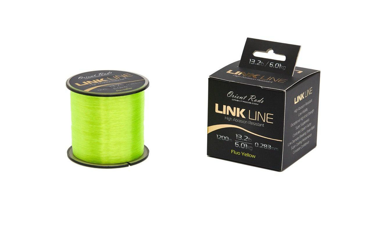 Fir Orient Rods Link Line Fluo Yello 0.283mm/1200m