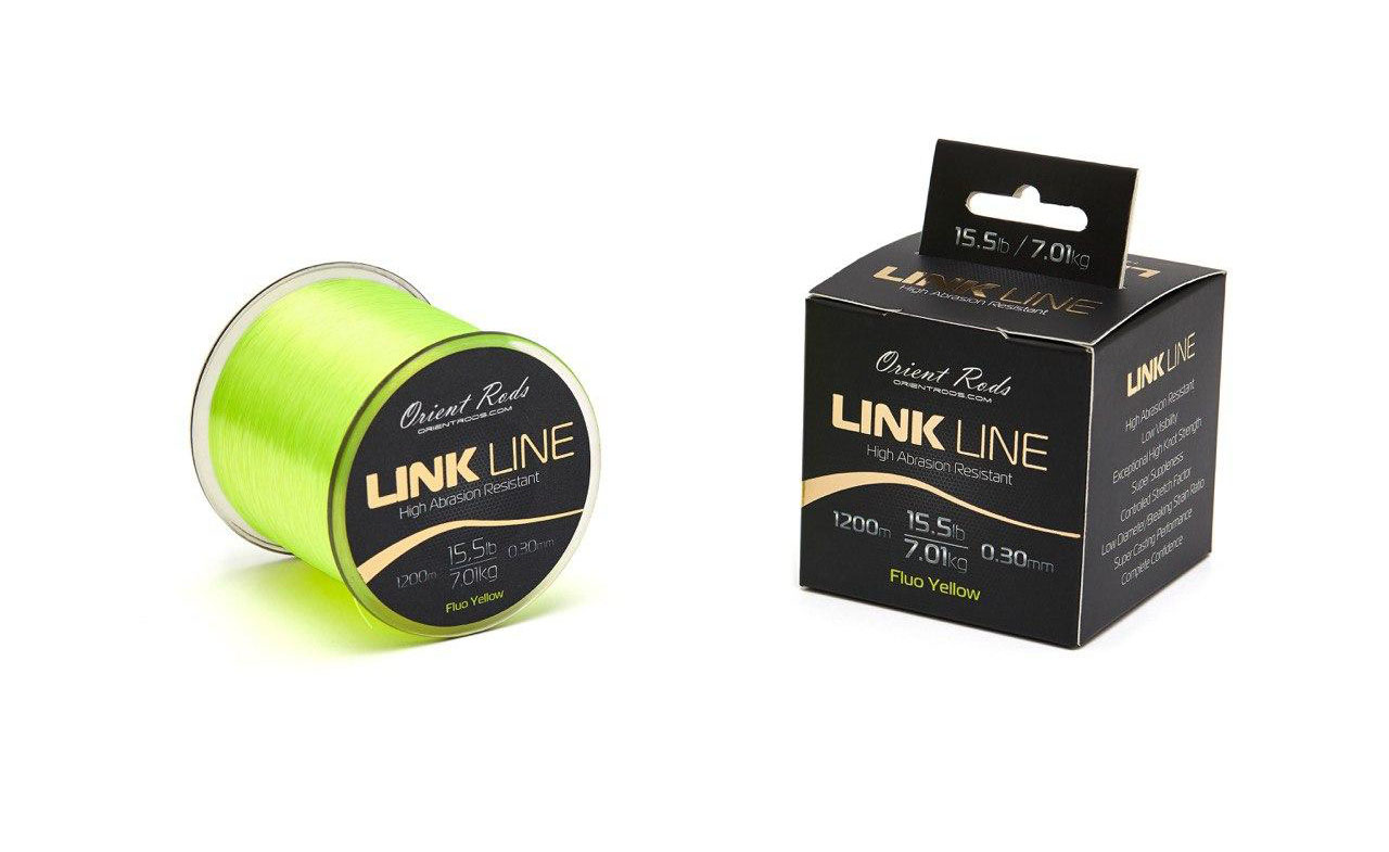 Fir Orient Rods Link Line Fluo Yello 0.30mm/1200m