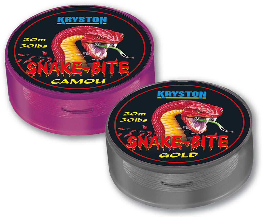 FIR SNAKEBITE COATED HOOKLINK 20m 20lb Camou