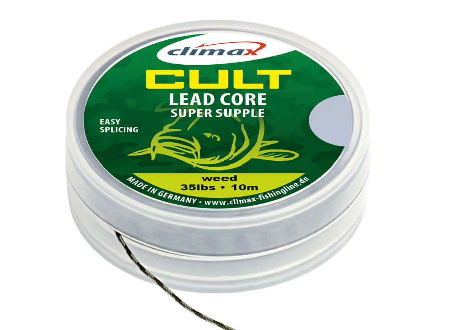 FIR TEXTIL CULT CRAP LEADCORE 10m 25lb Dark Silt