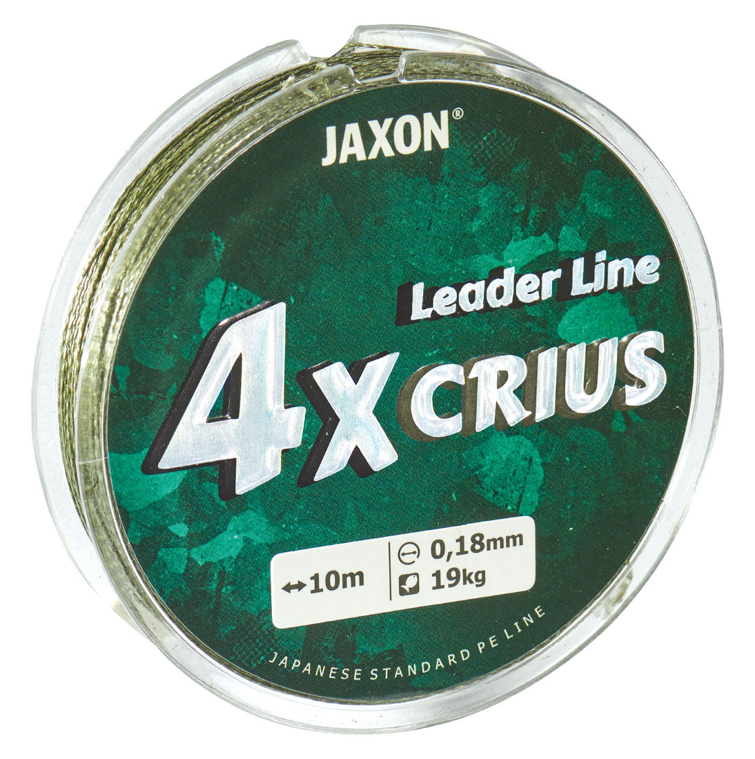 FIR TEXTIL JAXON CRIUS PE 4X LEADER BRAIDED LINE 10m 0.04mm 2kg