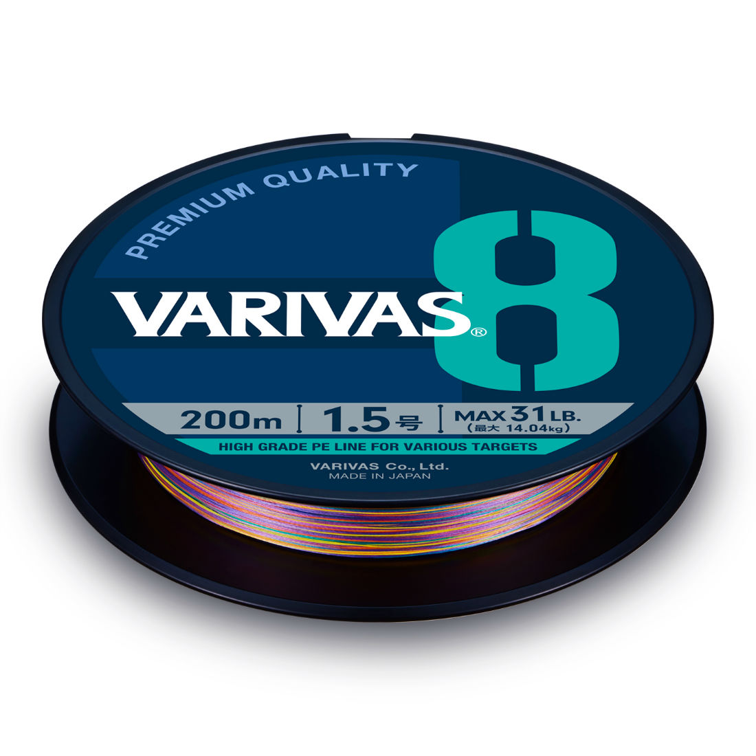 FIR VARIVAS PE 8 MARKING EDITION 150m 0.128mm 13lb Vivid 5 Color