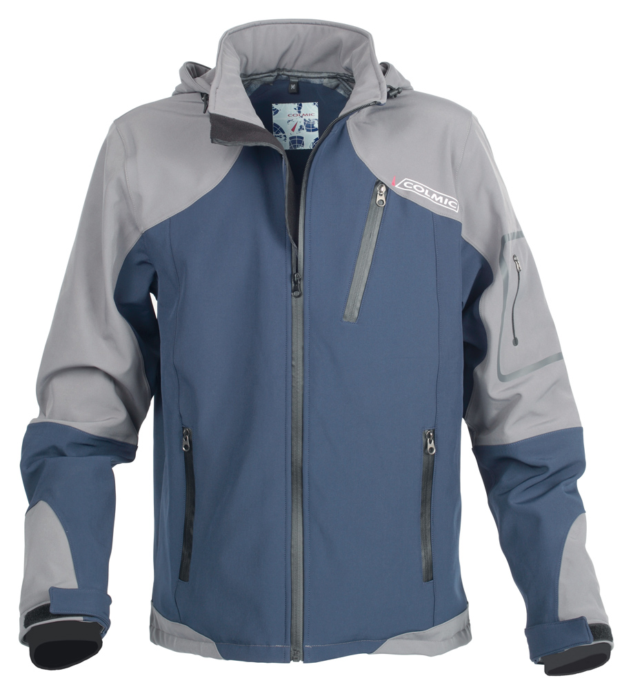 GEACA SOFTSHELL GRI/ALBASTRU XXXL