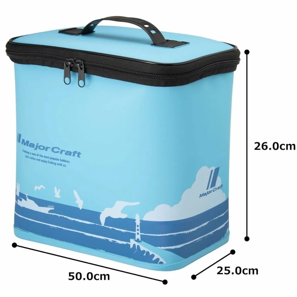 GEANTA FRIGO MAJOR CRAFT TACKLE CASE MTC-COOL EVA 24*16*24cm Ocean Blue