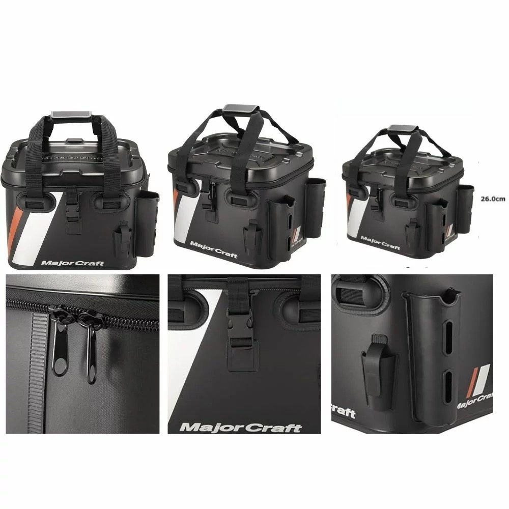 GEANTA MAJOR CRAFT TACKLE BAG MTB-30 EVA 33*26*25cm Black
