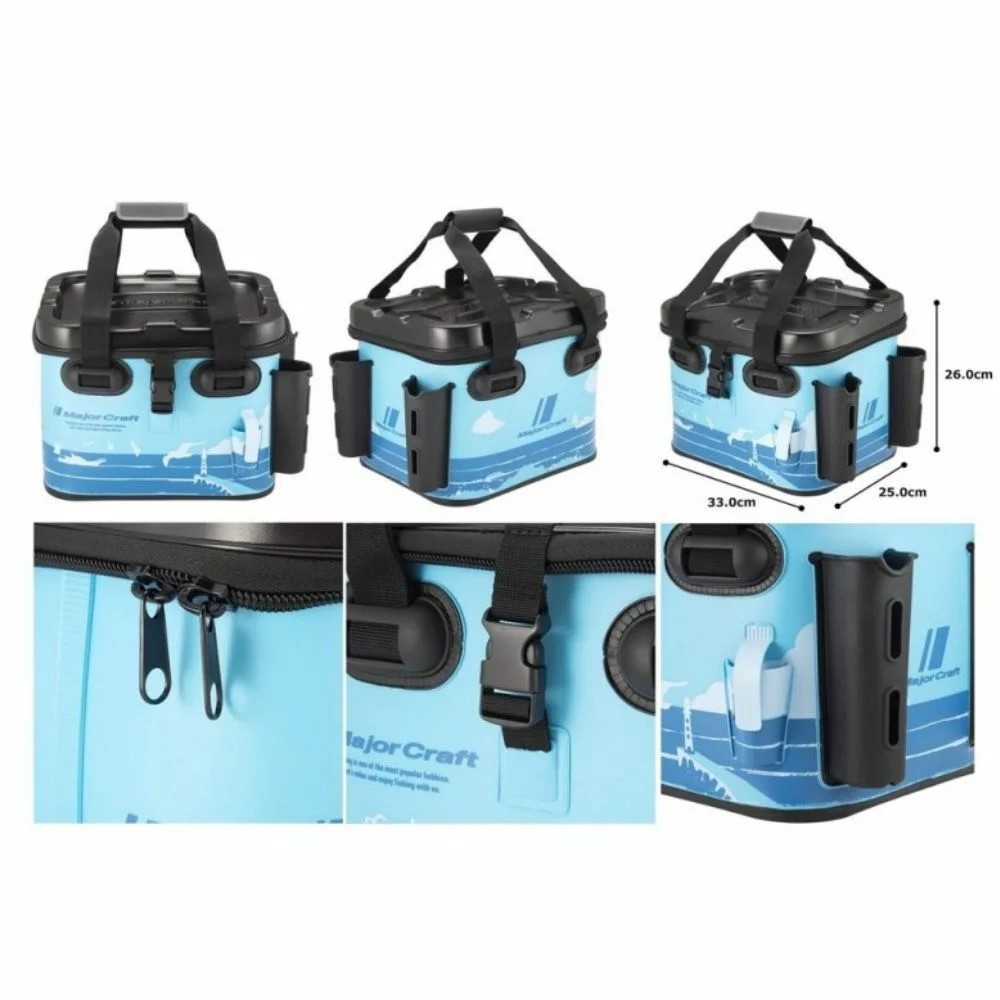 GEANTA MAJOR CRAFT TACKLE BAG MTB-30 EVA 33*26*25cm Ocean Blue