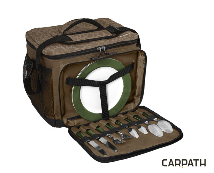 Geanta termica cu set de tacamuri Delphin Area FULLCOOL