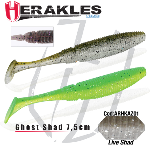 GHOST SHAD 7.5cm LIVE SHAD