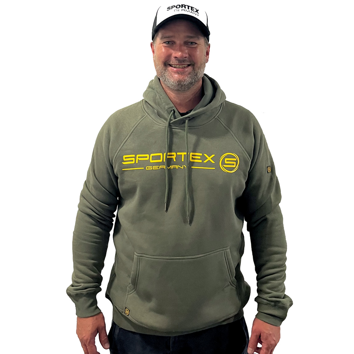HANORAC SPORTEX HOODIE OLIVE GREEN XL